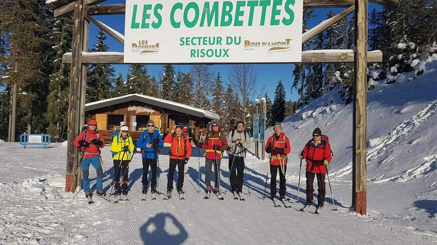 Au départ de Mouthe Au départ de Mouthe