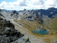 Les lacs Fenêtre du col de Bastillon Les lacs Fenêtre du col de Bastillon